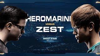 HeroMarine vs Zest TvP - Group B - 2018 WCS Global Finals - StarCraft II