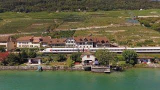 Traumhafte Bahnstrecken der Schweiz – Vom Dreiseenland durch das Lavaux bis nach Genf