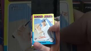  Red Ink Real One Auto! Cam Eden /75 – 2024 Topps Heritage High Number 
