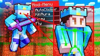 ich benutze FLY HACK zum CHEATEN in Minecraft in Minecraft HELDEN!