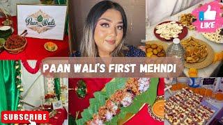 My First Paan Table || PaanWali || Bengali Mehndi 