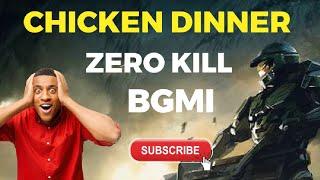 BGMI ZERO KILL CHICKEN DINNER ‍️| जीरो किल के साथ चिकन डिनर |  bgmi victor funny 