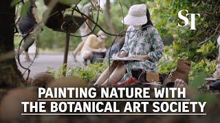 Painting nature with the Botanical Art Society