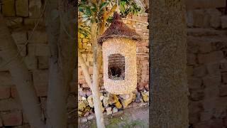 How to make bird nest #plastic #diy #craft #craftideas ￼#plastic bottle craft ideas #craftyideas