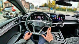 2021 Seat Leon Sportstourer FR [ 1.5l eTSI 150hp DSG-7 ] | POV Test Drive