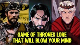 30 Min of Game of Thrones Lore, fan theories and conspiracies, interesting facts and Gore