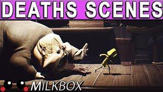 Little Nightmares All DEATHS SCENES All Death Animations