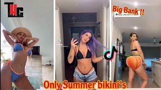 Only Summer bikinis TikTok Big Bank Challenge Compilation 