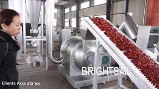 Chilli powder production line- sales009@brightsail-asia.com