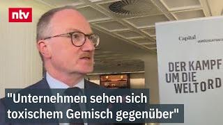 Ökonom Lars Feld besorgt: "Unternehmen sehen sich toxischem Gemisch gegenüber"  | ntv