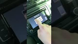 Volkswagen RCD 510 radio code decoding VW. Фольксваген радио код разблокировка