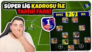 SÜPER LİG kadrosuyla 1.KLASMANDA 3 EPİK SİLME CEZALI MAÇ! TARİHİ FARK! eFootball Mobile 2025