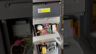 How to access electrical on Rheem Raypak 106 gas heater