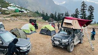 House on wheels Rooftop Camping in Uttarakhand️ | Incredible India |Isuzu Dmax Vcross |overlanding