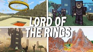 Lord of The Rings Mod (Minecraft Mod Showcase 1.7.10)