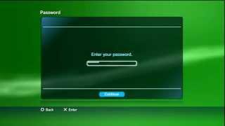 How to change your password on PS3