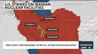 Iran vows 'firm response' after U.S. attacks on nuclear sites