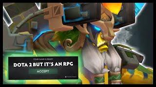 Dota 2 But It's An RPG (this mode is really cool, seriously, watch it)