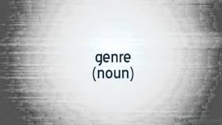 genre - definition