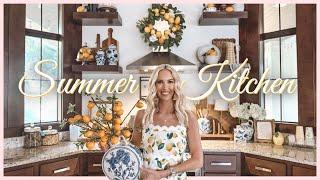 How to decorate your kitchen for Summer | Lemon Kitchen Decor | Summer Kitchen Decorating Ideas