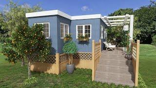 Affordable Versatile Sustainable Prefab Container Van Modular Tiny House