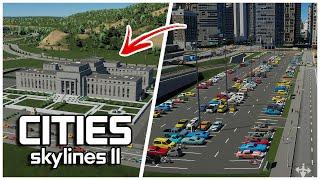 Zentral BANK und Super Viele Parkplätze - Cities Skylines 2 - 30 | #citiesskylines2