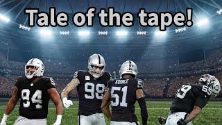 The Raiders' murderers' row defensive line