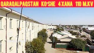 Qaraqalpaqstan ko’she 110 m.kv 4-etaj 4 xana 595 mln kelisimli. 100% ha’mme zati menen. 90-701-85-04