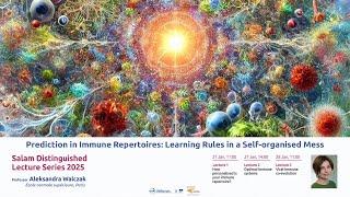 How personalised is your immune repertoire? (Salam Distinguished Lectures 2025) Lecture 1 of 3