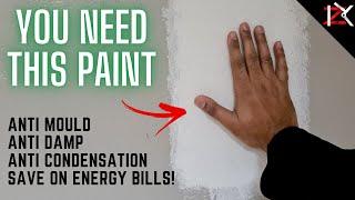 YOU NEED THIS PAINT! How To Get Rid of Damp/Mould - Energy Saving Paint - Anti Condensation Paint