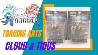 FF VII Cloud Strife | FF X Tidus | Final Fantasy Dissidia Trading Arts Figures | Square Enix