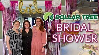 DIY BRIDAL SHOWER | DOLLAR TREE DECOR | BUDGET CELEBRATION!!!