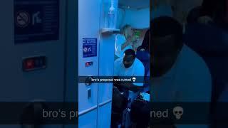 Man poops on airplane #viral #funny #fyp