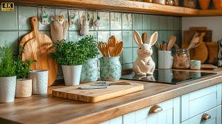 Cozy Spring Nordic Style Small Kitchen Decor Ideas That You'll Love!