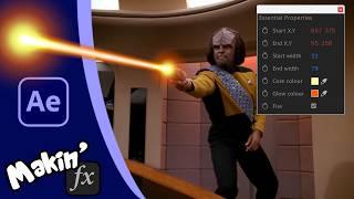 Recreating Star Trek Phasers in After Effects