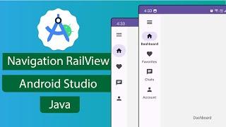 Navigation RailView | Android Studio | Java