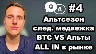 Криптовалюта. Когда закончится рост рынка. Альткоины прогноз 2025. Альтсезон и биткоин доминация.