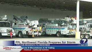 FPL Northwest Florida prepares for storm