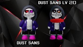 Dust Sans \ Undertale Multiversal Battles 2