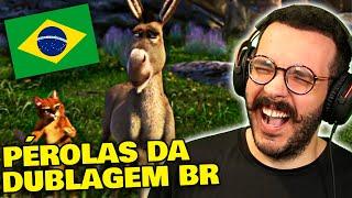 PÉROLAS DA DUBLAGEM BRASILEIRA - React | Cortes do Imaginago