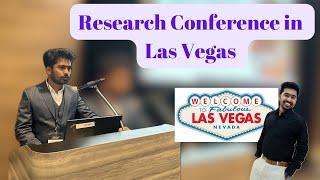 Research Conference in Las Vegas | Masters Journey in the USA | Travel Vlog