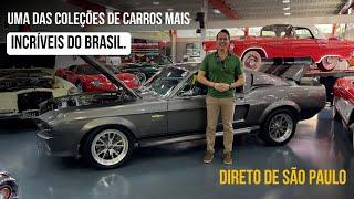 Uma das coleções de carros mais incríveis do Brasil. Direto de São Paulo