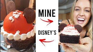 Santa Mickey Mousse from Disney World! #shorts #disneyfood