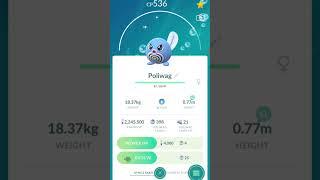 Pokemon Go Shiny Poliwag