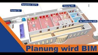 BIM2B Desite - Darstellung von Messwerten im Modell