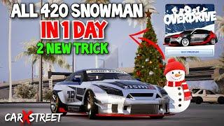 CarX Street All 420 Snowman Location EASY WAY | Frosty Overdrive 2 New Year Event