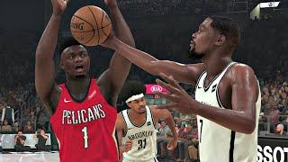 NBA 2K21 Gameplay - Brooklyn Nets vs New Orleans Pelicans - NBA 2K21 PS4