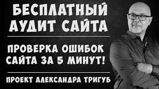 Бесплатный аудит сайта. Экспресс-аудит сайта. Анализ сайта в автоматическом режиме.