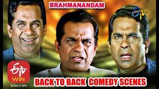 Brahmanandam | Back to Back | Comedy Scenes - 12 | ETV Cinema