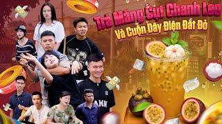 TRÀ MĂNG CỤT CHANH LEO VÀ CUỘN DÂY ĐIỆN ĐẮT ĐỎ | Hai Anh Em Phần 934 | Phim Hài Hước Gãy Media